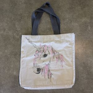 Unicorn tote bag, 100% cotton